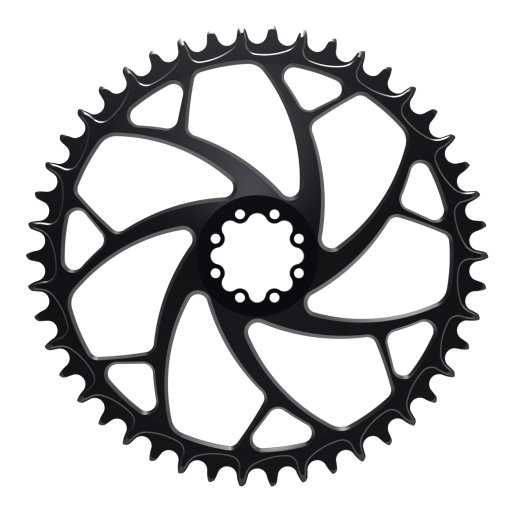 Immagine prodotto da Alugear ELM Narrow Wide Road / Gravel Chainring - for 1x SRAM 8-Bolt Direct Mount