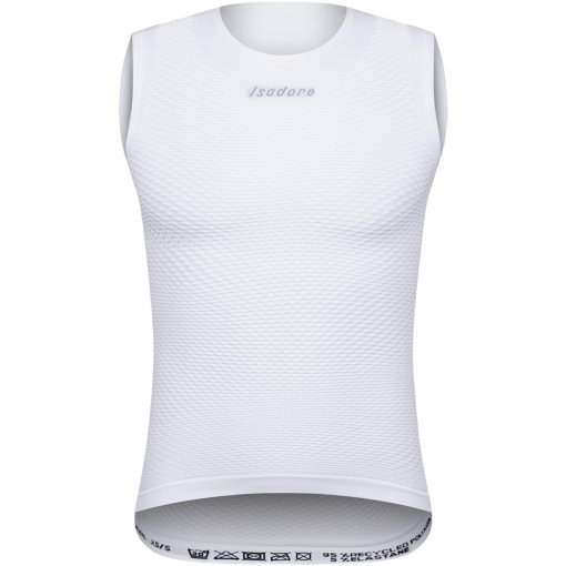 Picture of Isadore Seamless Sleeveless Baselayer Unisex - White