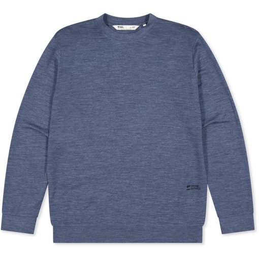 Productfoto van Mons Royale Horizon Merino Crew Heren - navy