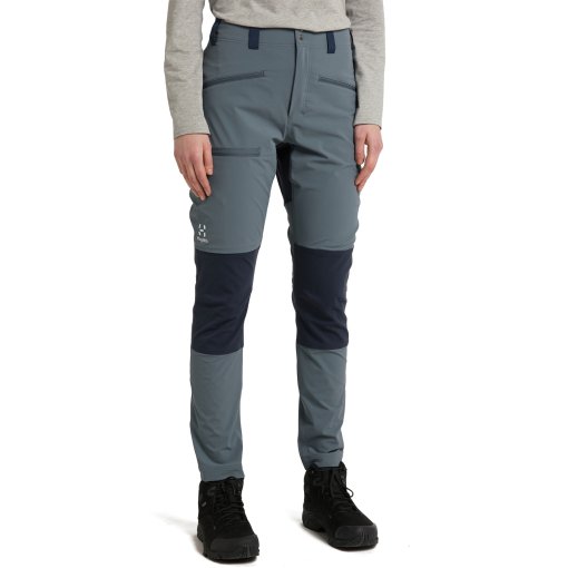 Produktbild von Haglöfs Mid Slim Hose Damen - steel blue/tarn blue 4X9