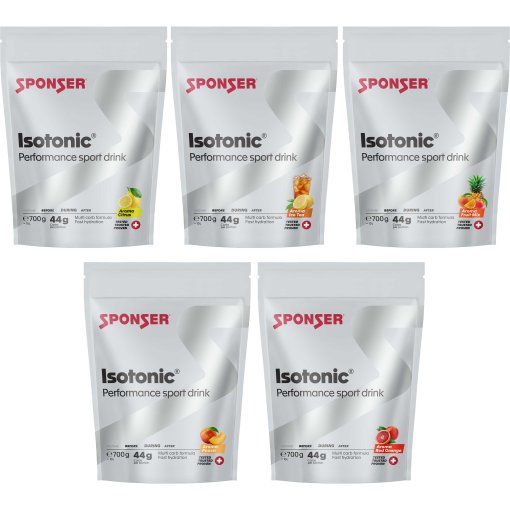 Foto de SPONSER Isotonic - Bebida en polvo con carbohidratos - 700g