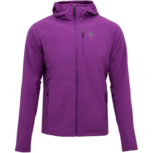 Foto de Black Diamond Coefficient Storm Full Zip Chaqueta con capucha para hombres - Piton Purple