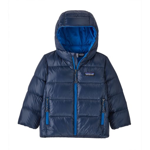 Foto de Patagonia Plumífero Chaqueta con Capucha Bebé - Hi-Loft Down Sweater - New Navy