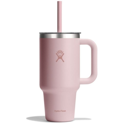 Zdjęcie: Hydro Flask 32oz Travel Kubek z izolacją + przezroczysta pokrywka – 946 ml - Trillium