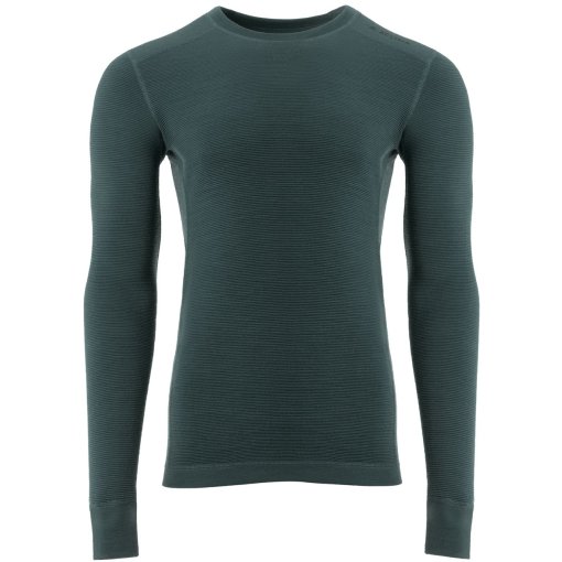 Produktbild von Aclima StreamWool Crew Neck Langarmshirt Herren - green gables