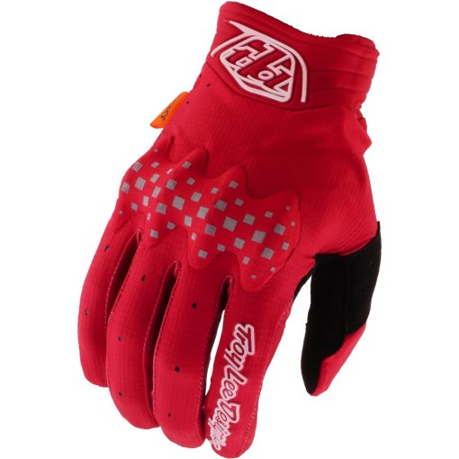Productfoto van Troy Lee Designs Gambit Handschoenen - Solid Scarlet Glo