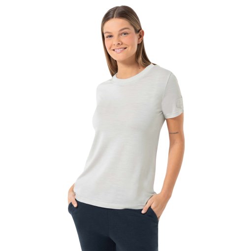 Immagine prodotto da SUPER.NATURAL Maglietta Donna - Casual Rib Bio - Fresh White