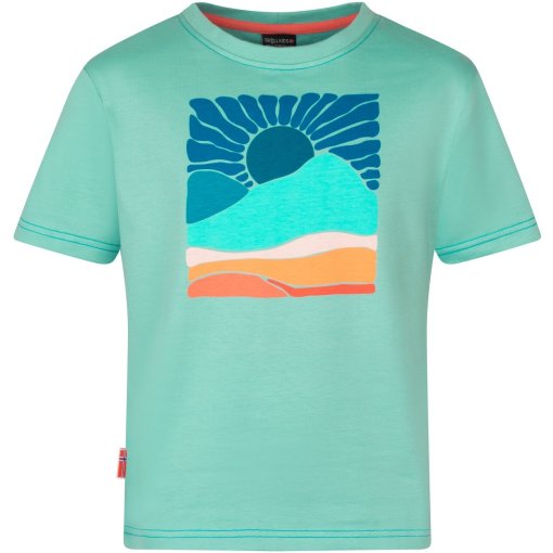 Photo produit de Trollkids Falketind T-shirt filles - Aqua Haze