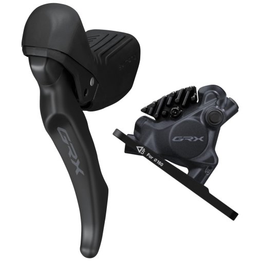 Immagine prodotto da Shimano Freno a Disco - GRX BL-RX610 / BR-RX410 - STI | Flat Mount | J-Kit - sinistra (L) | davanti (F)