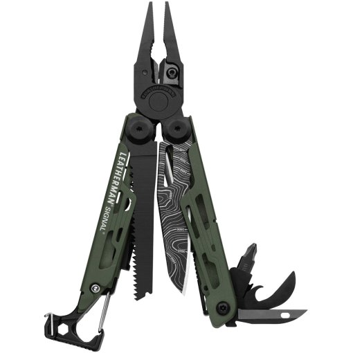 Picture of Leatherman Signal Multitool - Green Topo