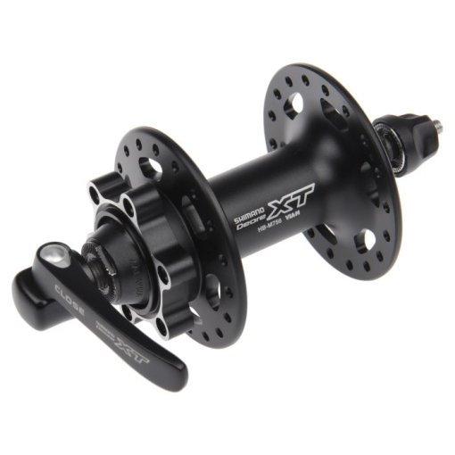 Foto de Shimano Deore XT HB-M756 Front Hub - 6-Bolt - QR - black