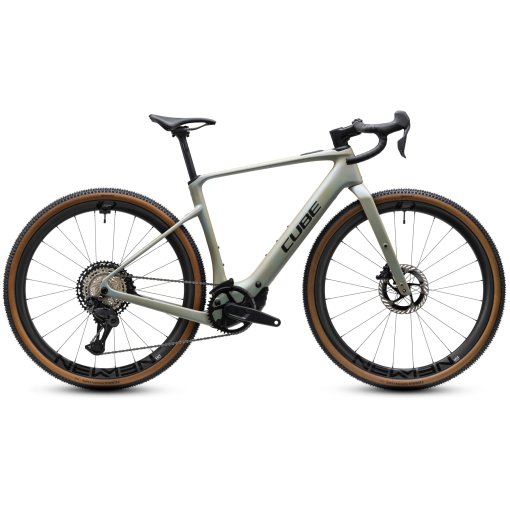 Foto de CUBE NUROAD HYBRID C:62 SLX 400X - Bicicleta gravel de carbono - 2027 - glintsand / black