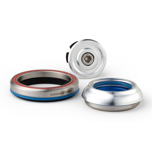 Produktbild von Cane Creek Hellbender 70 Mid-Range Steuersatz - Tapered - IS41/28.6 | IS52/40 - silber