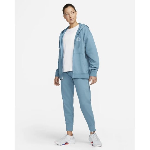 nike dri fit blue hoodie