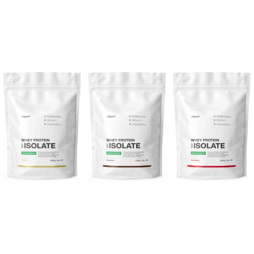 Produktbild von Vilgain Grass-Fed Whey Protein Isolat - Eiweiß-Getränkepulver - 1000g