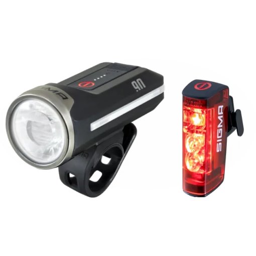 Photo produit de SIGMA Aura 90 Feu avant + feu arrière Hiro 50