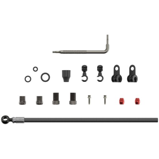 Immagine prodotto da SRAM Kit di Tubo di Freno - Black Banjo | 2000mm - AC-HYD-BLKB-A1 | 00.5318.039.000