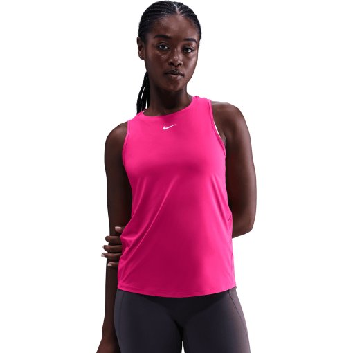 Foto de Nike Camiseta de Tirantes Mujer - One Classic Dri-FIT - rush pink/white IB9385-666