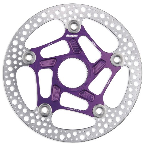 Photo produit de Hope Disque de Frein Flottant RX - 140mm - Centerlock - violet
