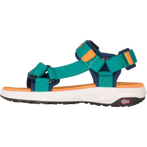 Foto de Trollkids Sandalias Niño - Lysefjord - Sea Green/Madeira Blue/Sahara Sunset