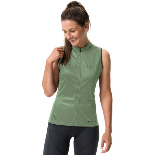 Foto de Vaude Maillot sin Mangas Mujer - Posta Full Zip - willow green