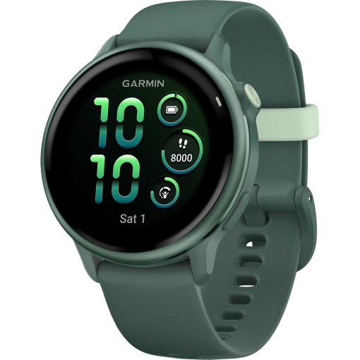 Produktbild von Garmin vívoactive 6 GPS Smartwatch - jaspisgrün/jaspisgrün metallic