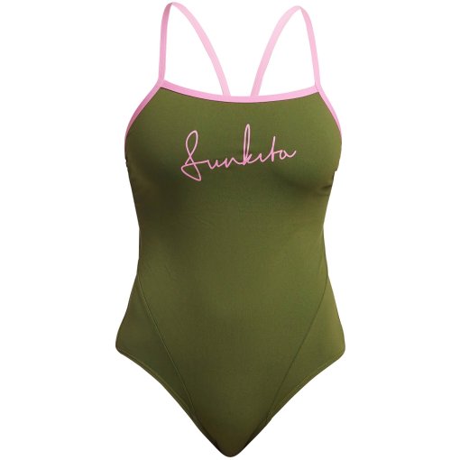 Produktbild von Funkita Single Strap Eco Badeanzug Damen - Glamo Camo