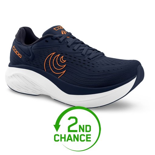 Produktbild von Topo Athletic Atmos 2 Laufschuhe Herren - navy/orange - B-Ware