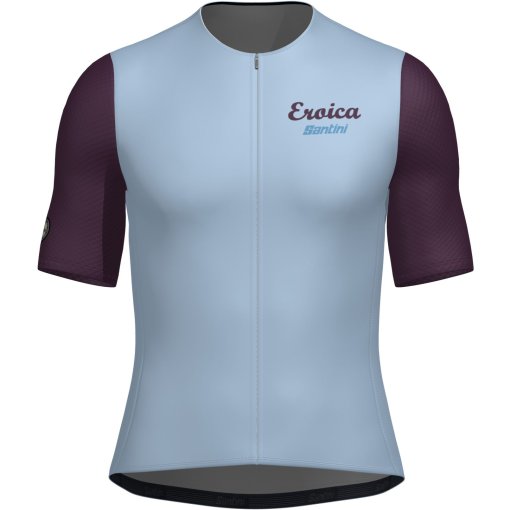 Immagine prodotto da Santini Maglia a Maniche Corte Unisex - Eroica Borgo ER97175CBORG - sky blue AZ