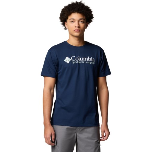 Immagine prodotto da Columbia Maglietta Uomo - CSC Basic Logo - Collegiate Navy/CSC Retro Logo
