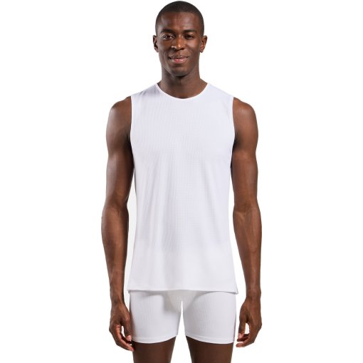 Zdjęcie: Odlo Active Light Podkoszulek na cienkich ramiączkach męski Base Layer - white