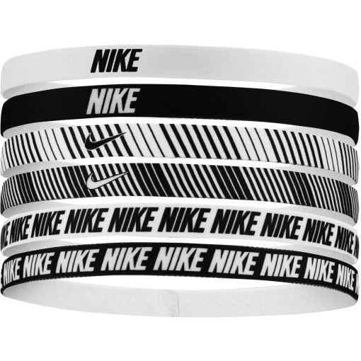 Foto de Nike Cinta para el Pelo - Flex Classic - Pack de 6 Printed - white/black/white 189