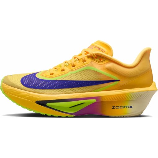 Produktbild von Nike Zoom Fly 6 Laufschuhe Damen - citron pulse/volt/indigo burst FN8455-800