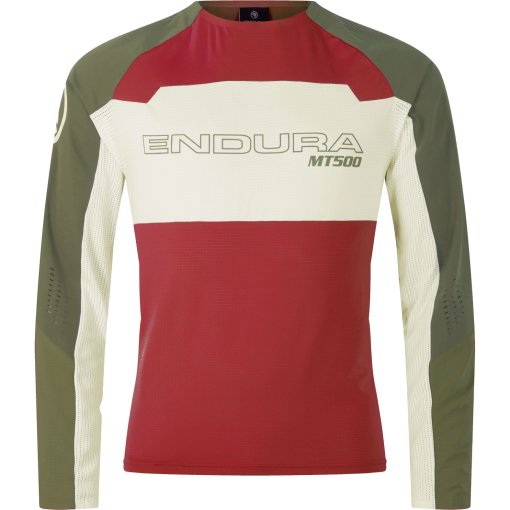 Immagine prodotto da Endura Maglia a Maniche Lunghe Uomo - MT500 Burner Lite - brick red