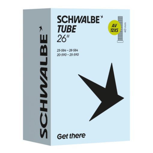 Image of Schwalbe Inner Tube - No. 12XS | 26" - 20/28-584/590 | AV 40mm
