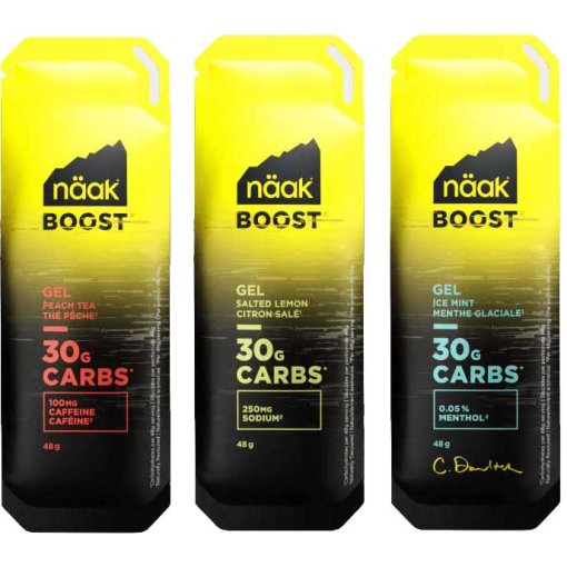 Photo produit de Näak Boost Gel 30 - Gel glucidique - 12x48g