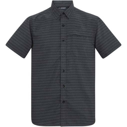 Kuva tuotteesta Regatta Mindano Lyhythihainen Paita Miehet - Dark Storm/Triangle Print Z5N