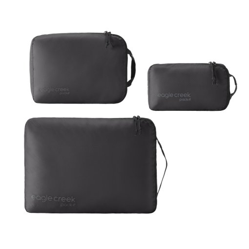 Immagine prodotto da Eagle Creek Organizer per Valigie - Pack-It™ Isolate Cube Set XS/S/M - black
