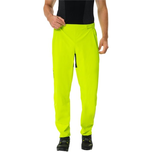 Foto de Vaude Pantalones Impermeables Hombre - Moab - neon yellow