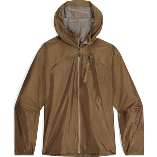 Foto de Outdoor Research Chaqueta Impermeable Hombre - Helium Ultralight - coyote