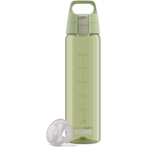Produktbild von SIGG Total Color ONE Trinkflasche mit Sieb 0.75L - Eco Green