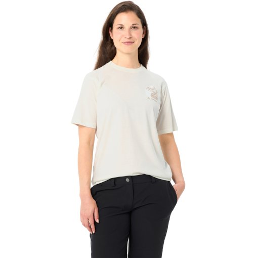 Immagine di Vaude Maglia a Maniche Corte Uomo - Cyclist Casual - offwhite