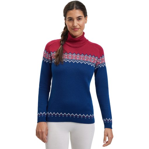 Foto de Falke Jersey Cuello Alto Mujer - SK - space blue 6116