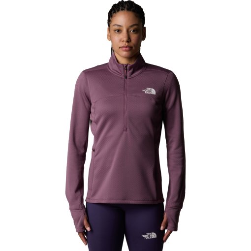 Foto de The North Face Jersey Polar Mujer - Winter Warm Pro 1/4 Zip 88YK - Midnight Mauve