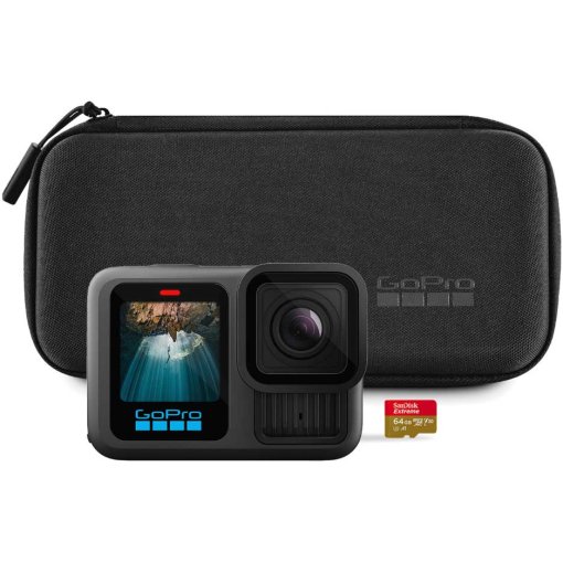 Produktbild von GoPro HERO13 Black Specialty Sport Bundle - Action-Kamera + SD Karte + Case