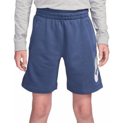 Photo produit de Nike Short Enfants - Sportswear Club French-Terry - mystic navy/white FD2997-461