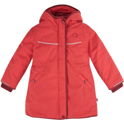Picture of Finkid MILLA Winter Jacket Kids - lava/cranberry