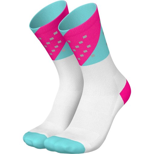 Billede af INCYLENCE High-Viz V4 Sokker - Pink Mint