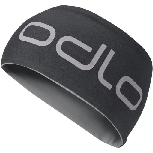 Photo produit de Odlo Bandeau Réversible - black - odlo steel grey