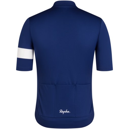 Rapha Core Thermal Long Sleeve Jersey Men - navy/white | BIKE24